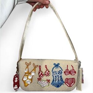 Bikini Swimsuit Summer Beaded Shoulder Bag Made in India